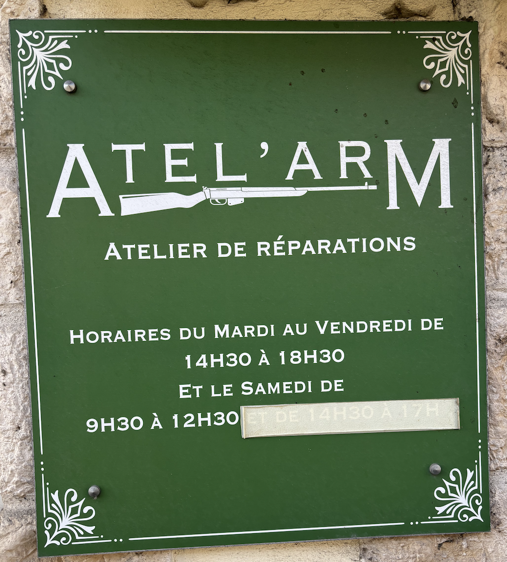 Atelier de réparation d'arme Atel'Arm